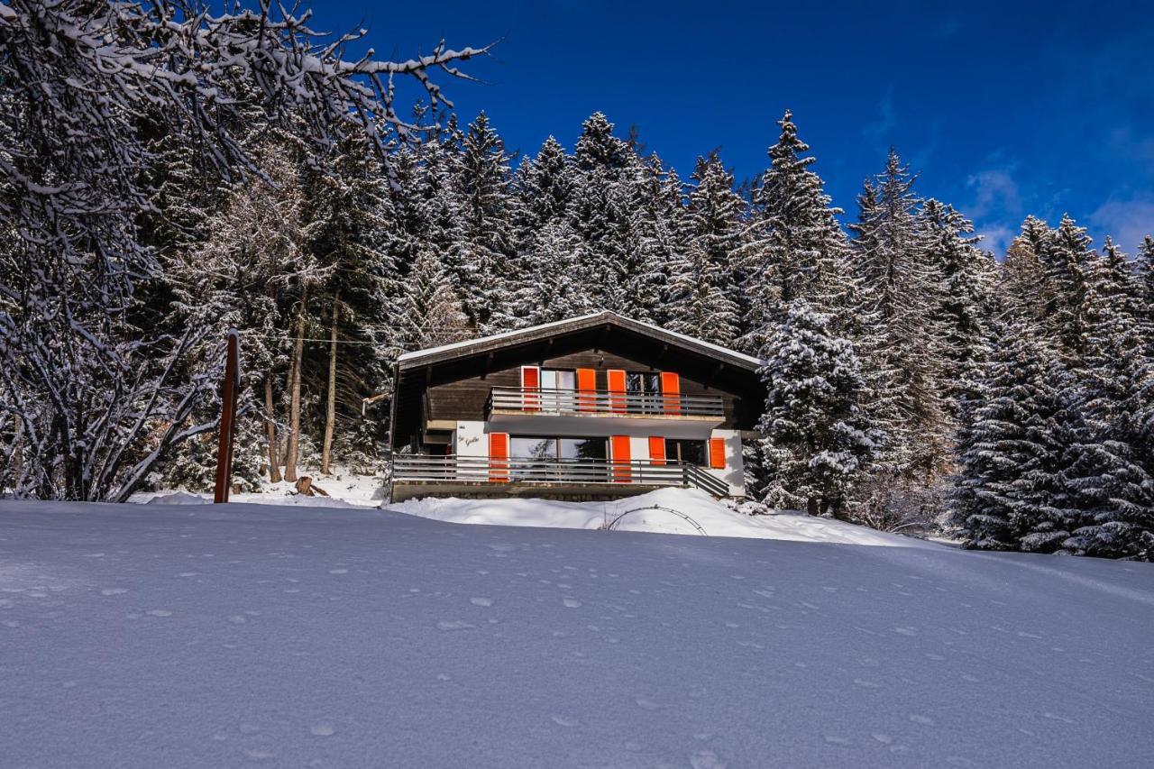 Chalet Familial Les Girolles Aux Portes D'Anzere Arbaz Экстерьер фото