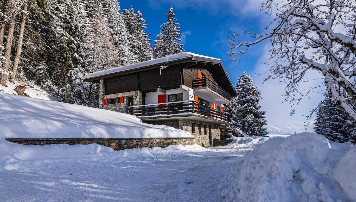 Chalet Familial Les Girolles Aux Portes D'Anzere Arbaz Экстерьер фото