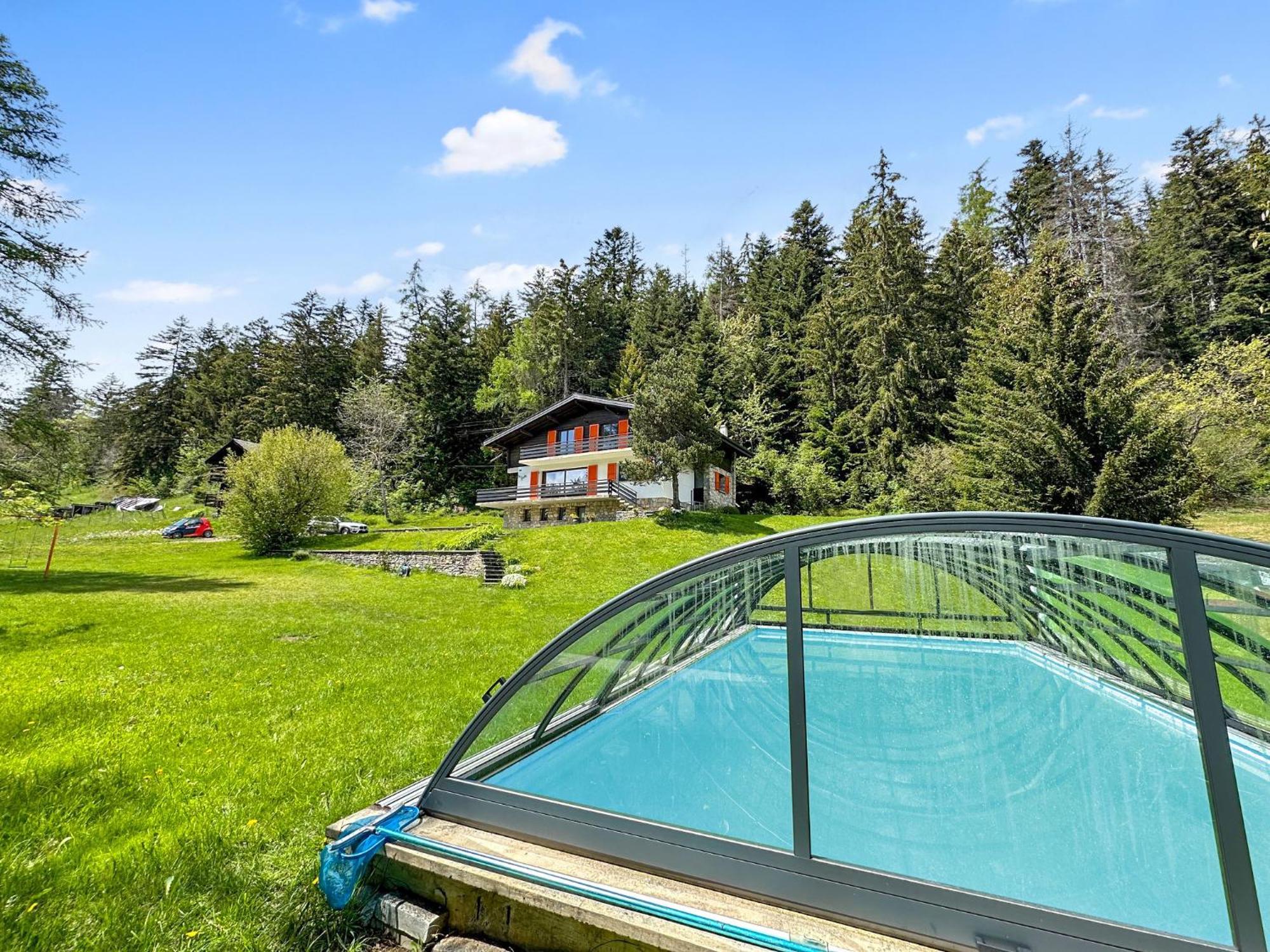 Chalet Familial Les Girolles Aux Portes D'Anzere Arbaz Экстерьер фото